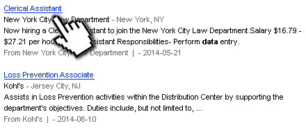 Sample Jobs